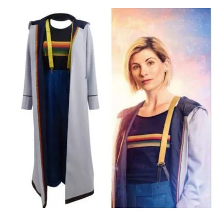 Doctor Who Season 11 - Thirteenth Doctor Complete Cosplay Costume, Trench Coat
Doctor Who Season 11 - Thirteenth Doctor Complete Cosplay Costume, Trench Coat