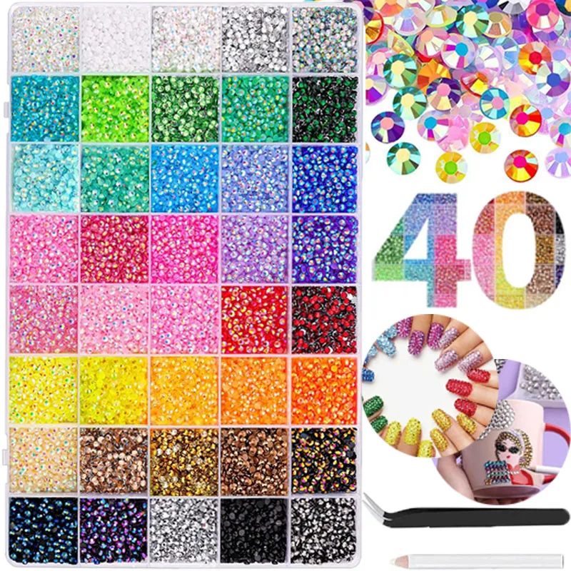 40 Grids Rice Bead Box Handmade DIY Jewelry Bracelet Earrings Kandi Jewelry Accessories Materials
40 Grids Rice Bead Box Handmade DIY Jewelry Bracelet Earrings Kandi Jewelry Accessories Materials