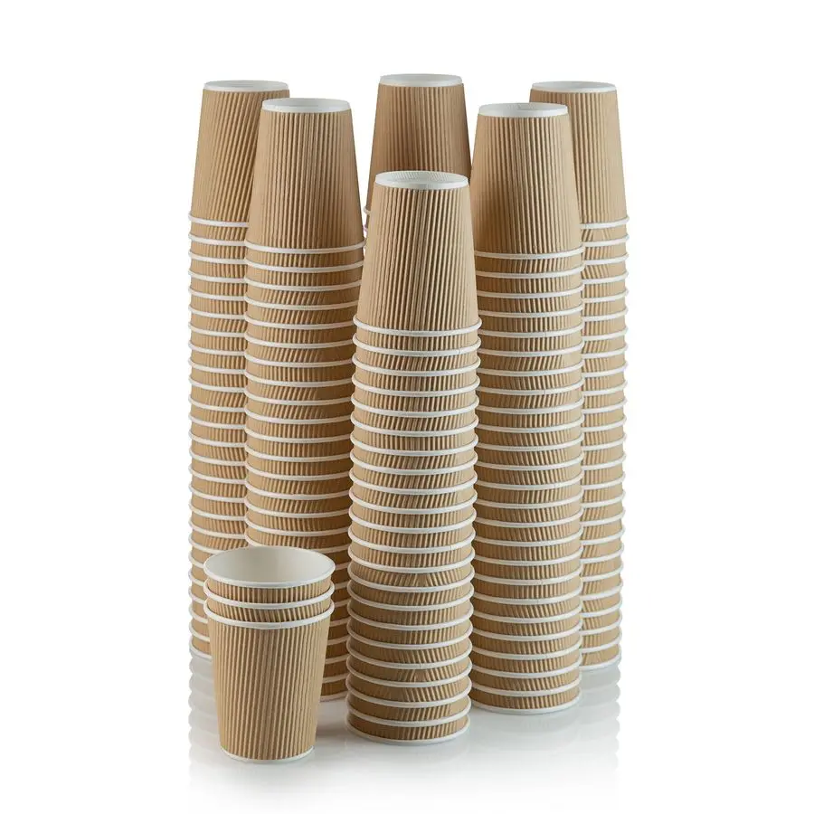 Set of 150 Ripple Insulated Kraft 12 oz Paper Cups Coffee Tea Hot Cups Recyclable 3 Layer Rippled Wall For Better Insulation Per
Set of 150 Ripple Insulated Kraft 12 oz Paper Cups Coffee Tea Hot Cups Recyclable 3 Layer Rippled Wall For Better Insulation Per