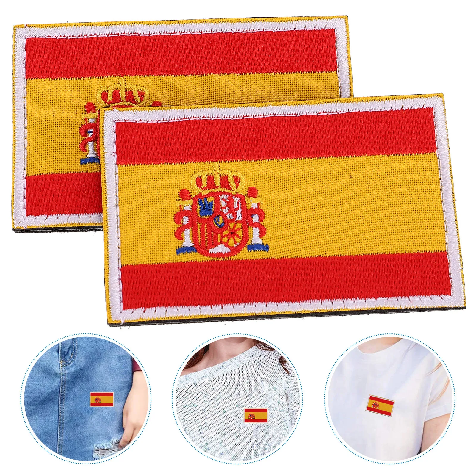 2Pcs National Flag Patch Embroidered Applique for Jackets Backpacks Hats DIY Clothes Decoration Adhesive Badge
2Pcs National Flag Patch Embroidered Applique for Jackets Backpacks Hats DIY Clothes Decoration Adhesive Badge