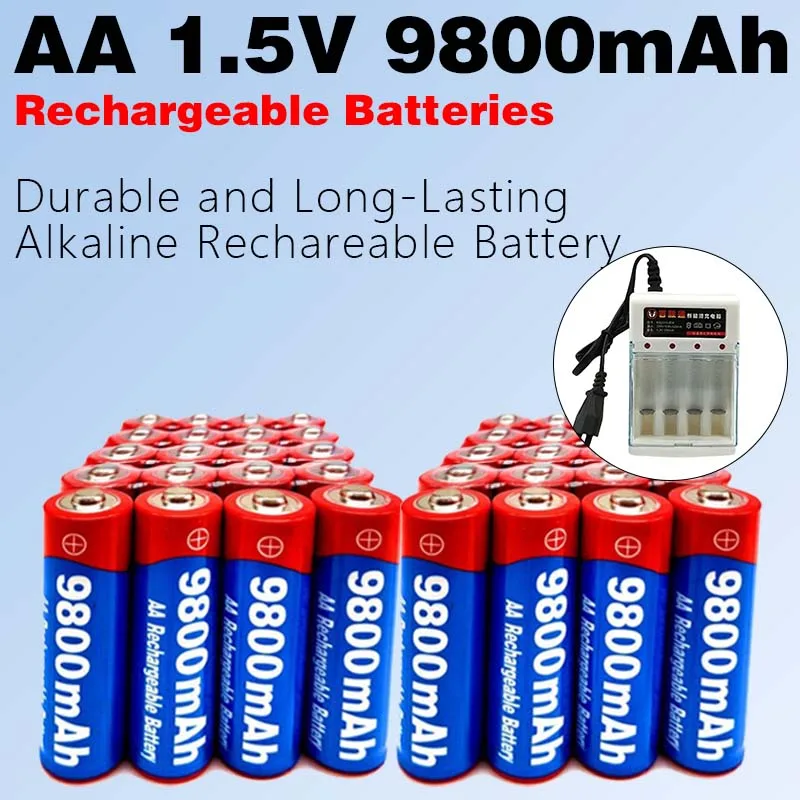 1.5V AA Rechargeable Batteries High Capacity USB-C Charging Long-Lasting for Smart Door Locks Lights Tos Camera Keyboard Remotes
1.5V AA Rechargeable Batteries High Capacity USB-C Charging Long-Lasting for Smart Door Locks Lights Tos Camera Keyboard Remotes