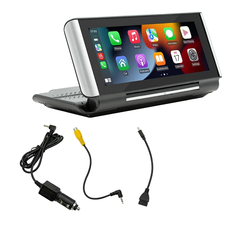 M93K-6.86Inch Car Portable Adjustable Flip Screen Car Wireless Carplay Android Auto Touch Navigation Screen Easy Install Easy To
M93K-6.86Inch Car Portable Adjustable Flip Screen Car Wireless Carplay Android Auto Touch Navigation Screen Easy Install Easy To