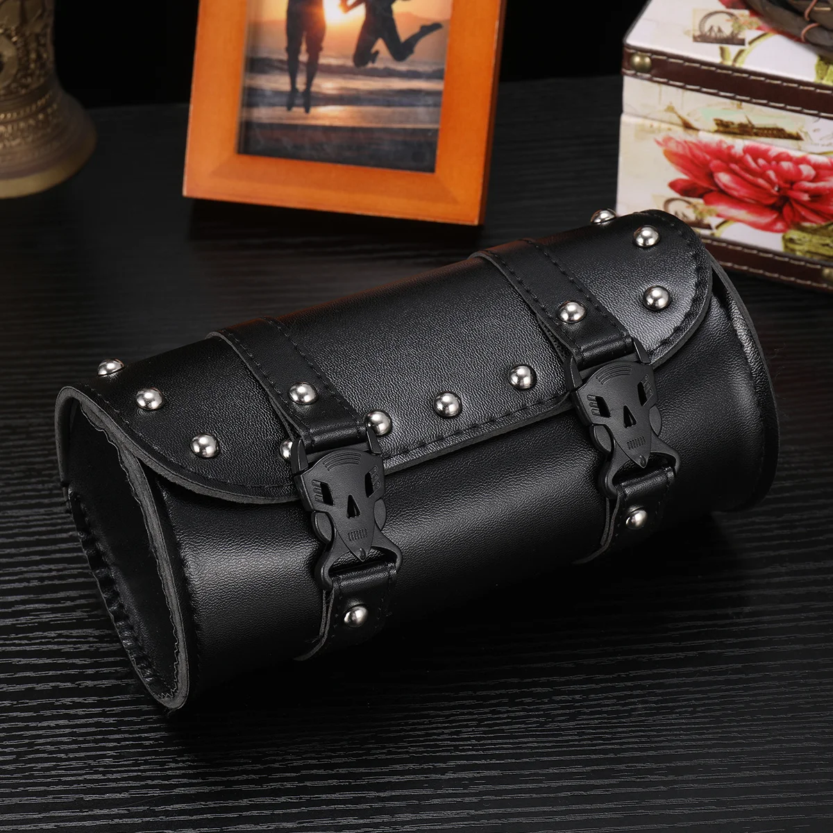 Универсальная водонепроницаемая сумка-органайзер для мотоцикла, черная, усиленная, круглая, для хранения инструментов
Универсальная водонепроницаемая сумка-органайзер для мотоцикла, черная, усиленная, круглая, для хранения инструментов