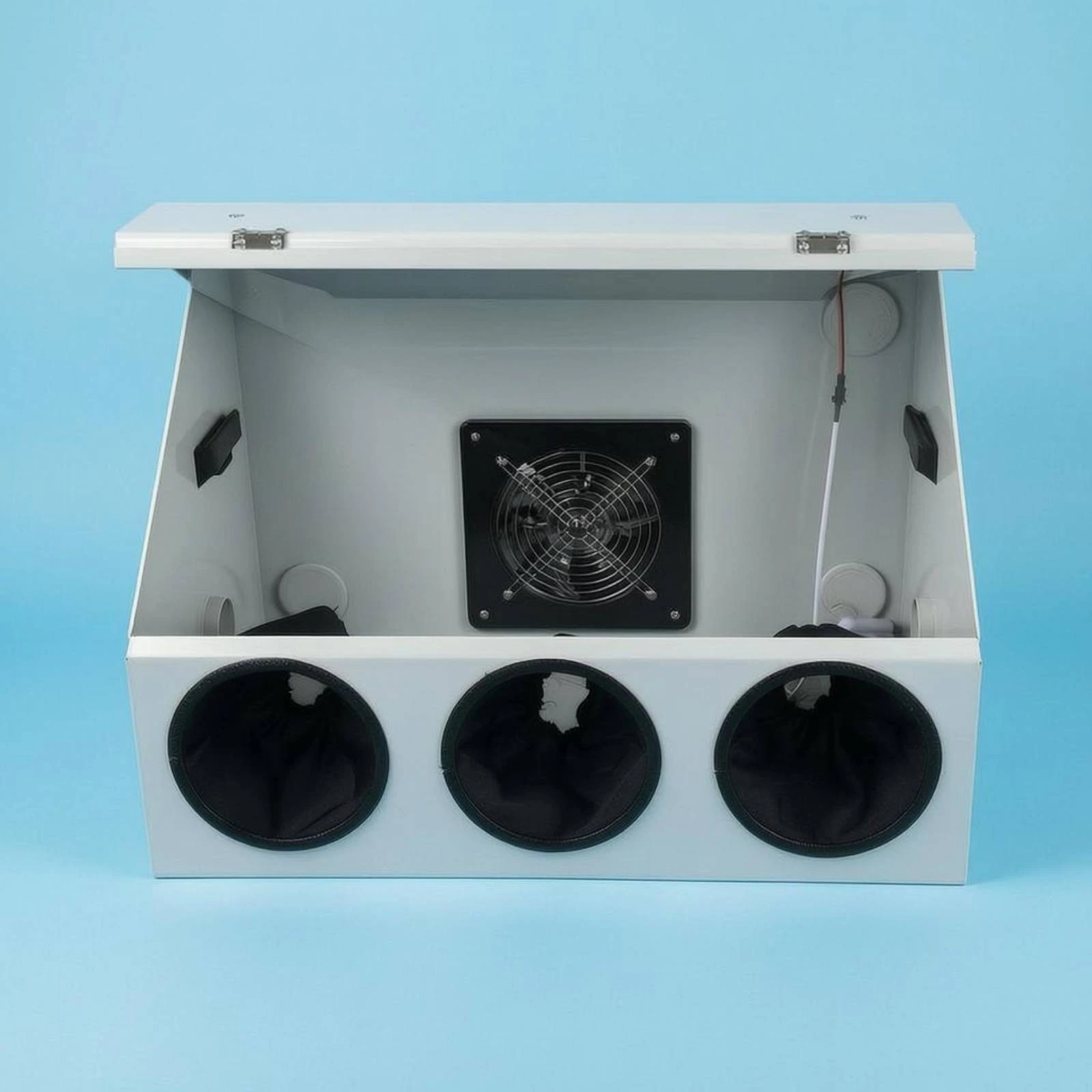 Grinding Enclosure Box Hinged Lid Engraving Enclosure Box Side Openings Transparent Front Panel
Grinding Enclosure Box Hinged Lid Engraving Enclosure Box Side Openings Transparent Front Panel