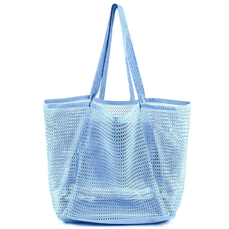 NEW-Beach Bag For Women, Summer Travel Mesh Tote With Large Inner Pocket, Sandproof Woven Shoulder Handbag
NEW-Beach Bag For Women, Summer Travel Mesh Tote With Large Inner Pocket, Sandproof Woven Shoulder Handbag