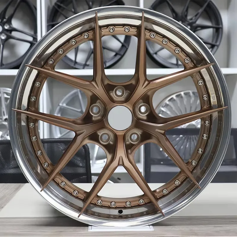 New RWE 8J Double-Blade Brushed Wheel Forged Aluminium Alloy Customize Finish 5x114.3 Passenger Car Wheels 40mm ET 5-Year
New RWE 8J Double-Blade Brushed Wheel Forged Aluminium Alloy Customize Finish 5x114.3 Passenger Car Wheels 40mm ET 5-Year