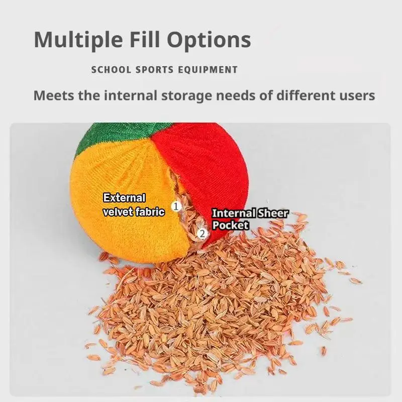 Funny Sandbag Throwing Game Mini Sandbags Rice Husks Sandbags And Balls Outdoor Sport Toys Children's Kindergarten Competition
Funny Sandbag Throwing Game Mini Sandbags Rice Husks Sandbags And Balls Outdoor Sport Toys Children's Kindergarten Competition