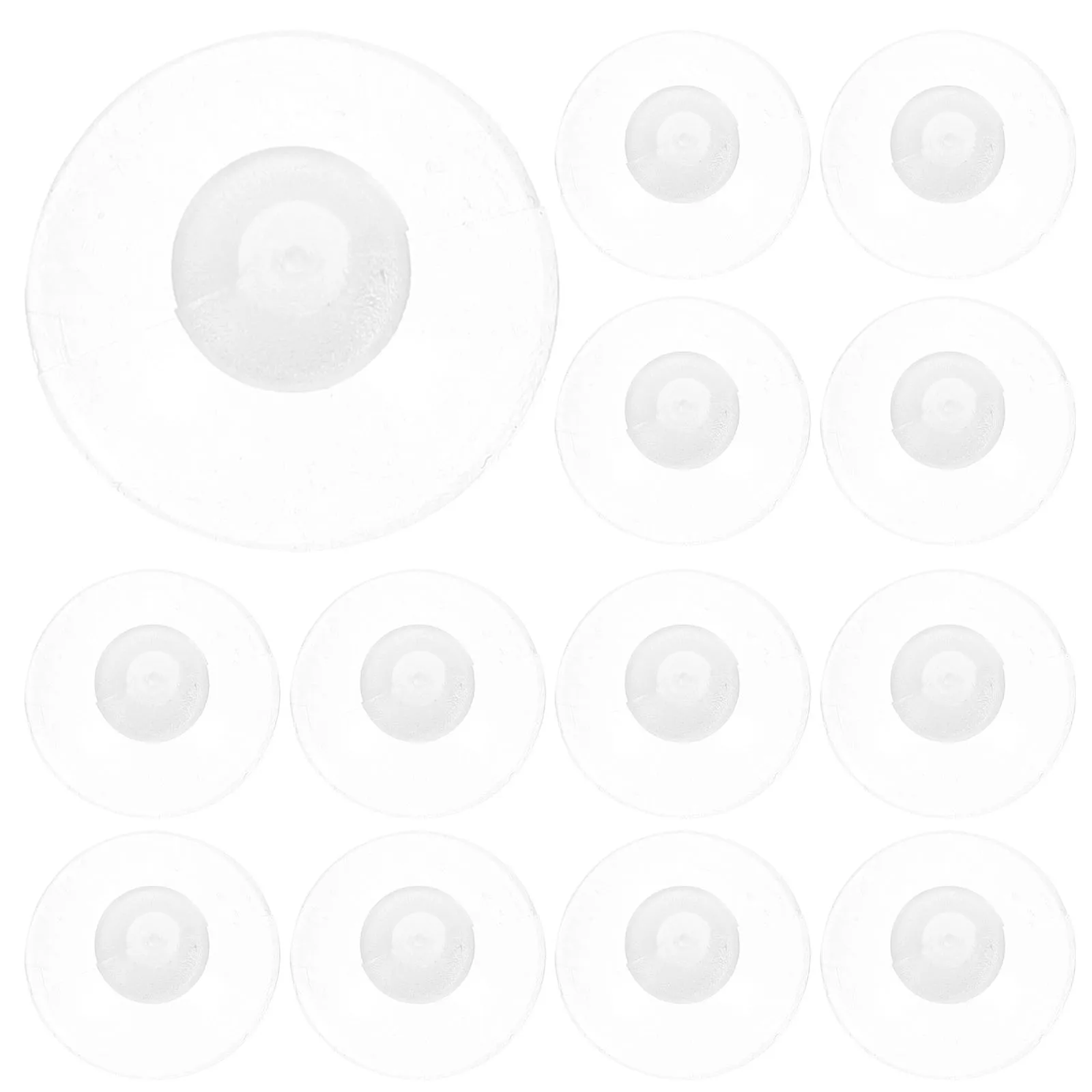 100 Pcs Transparent Suction Cups PVC Strong Adhesive Wall Mount Glass Table Top Small Size Without Hook Reusable Antislip
100 Pcs Transparent Suction Cups PVC Strong Adhesive Wall Mount Glass Table Top Small Size Without Hook Reusable Antislip