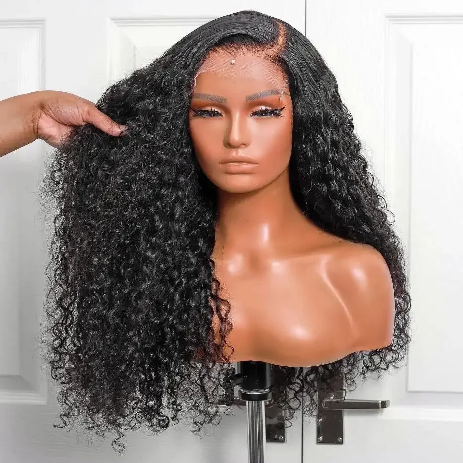 26Inch 180Density Glueless Natural Black Kinky Curly Lace Front Wig For Black Women BabyHair Heat Resistant Preplucked Daily
26Inch 180Density Glueless Natural Black Kinky Curly Lace Front Wig For Black Women BabyHair Heat Resistant Preplucked Daily