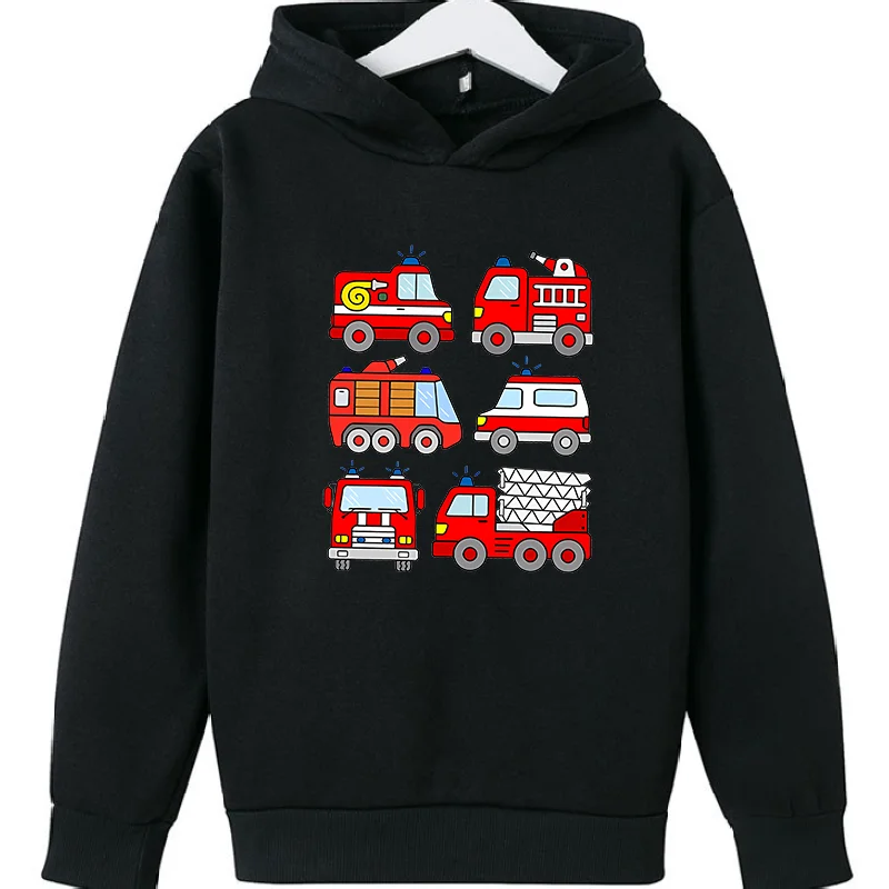 Children's Hoodie Many Cartoon Cars Tops Boys Girls Cartoon Utility Vehicle Long Sleeve Clothes Kids Hoodys Sweaters Black
Children's Hoodie Many Cartoon Cars Tops Boys Girls Cartoon Utility Vehicle Long Sleeve Clothes Kids Hoodys Sweaters Black