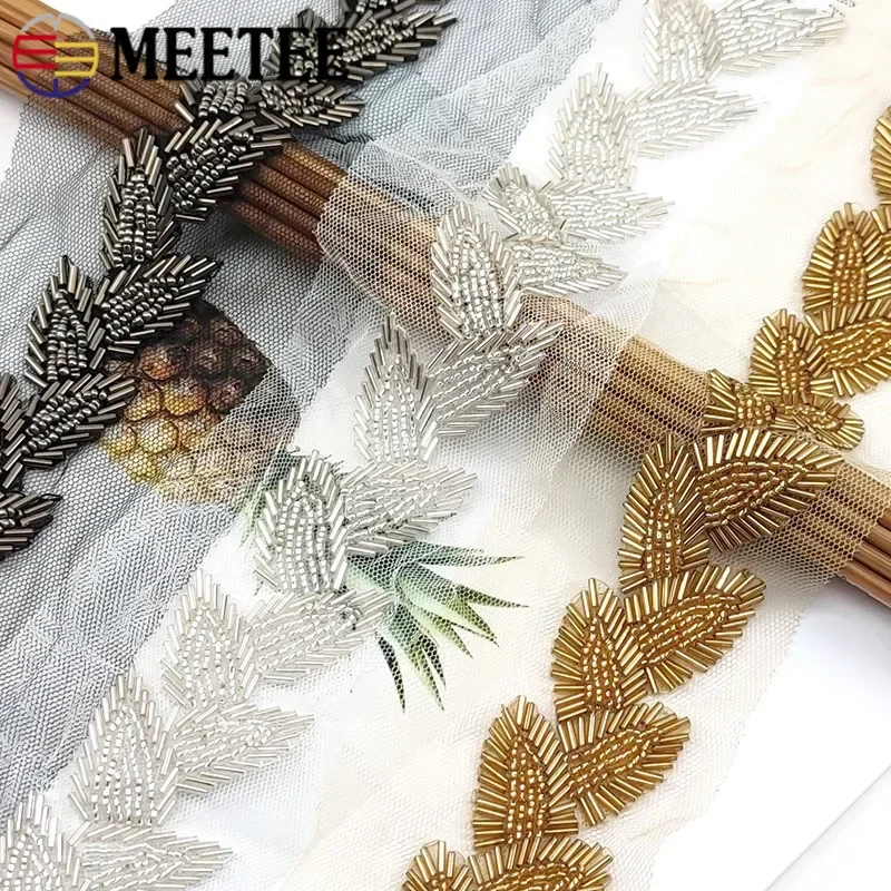 Meetee 1/2Yards 6cm Lace Trim Ribbon Beaded Decor Sewing Mesh Tape Wedding Dress Waistband Braid Fabric Garment Accessories
Meetee 1/2Yards 6cm Lace Trim Ribbon Beaded Decor Sewing Mesh Tape Wedding Dress Waistband Braid Fabric Garment Accessories