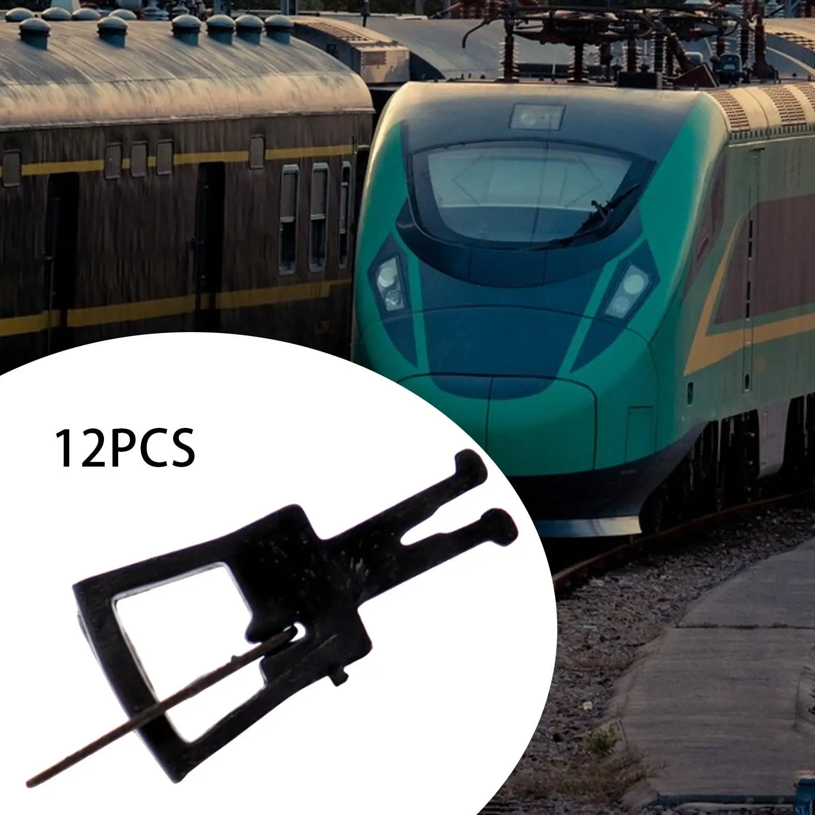 12x Model Trains HO Scale Coupler Hooks,Train Accessories Lightweight 20mm Replacement Spare Part for 1/87 Scale Modification
12x Model Trains HO Scale Coupler Hooks,Train Accessories Lightweight 20mm Replacement Spare Part for 1/87 Scale Modification