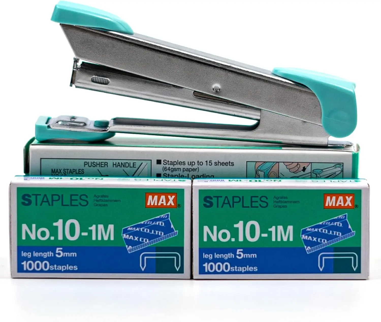 Heavy Duty Stapler Set with 2000 Staples, Staples up to 15 Sheets
Heavy Duty Stapler Set with 2000 Staples, Staples up to 15 Sheets