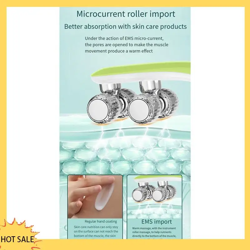 A66Z EMS Microcurrent Roller Face-Slimming Artifact V-Face Beauty Facial Massager For Firming And Lifting The Face
A66Z EMS Microcurrent Roller Face-Slimming Artifact V-Face Beauty Facial Massager For Firming And Lifting The Face