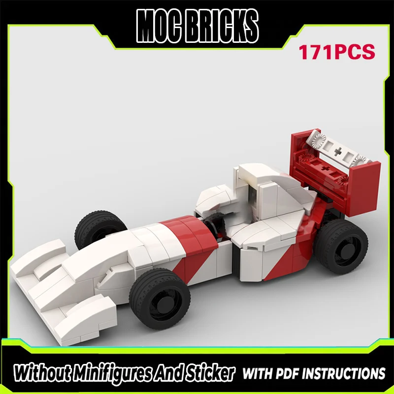 Конструктор MOC: Модель гоночного автомобиля MP4/8. Классический гоночный автомобиль. Модульная технология. Подарки. Набор для сборки. Детские игрушки.
Конструктор MOC: Модель гоночного автомобиля MP4/8. Классический гоночный автомобиль. Модульная технология. Подарки. Набор для сборки. Детские игрушки.