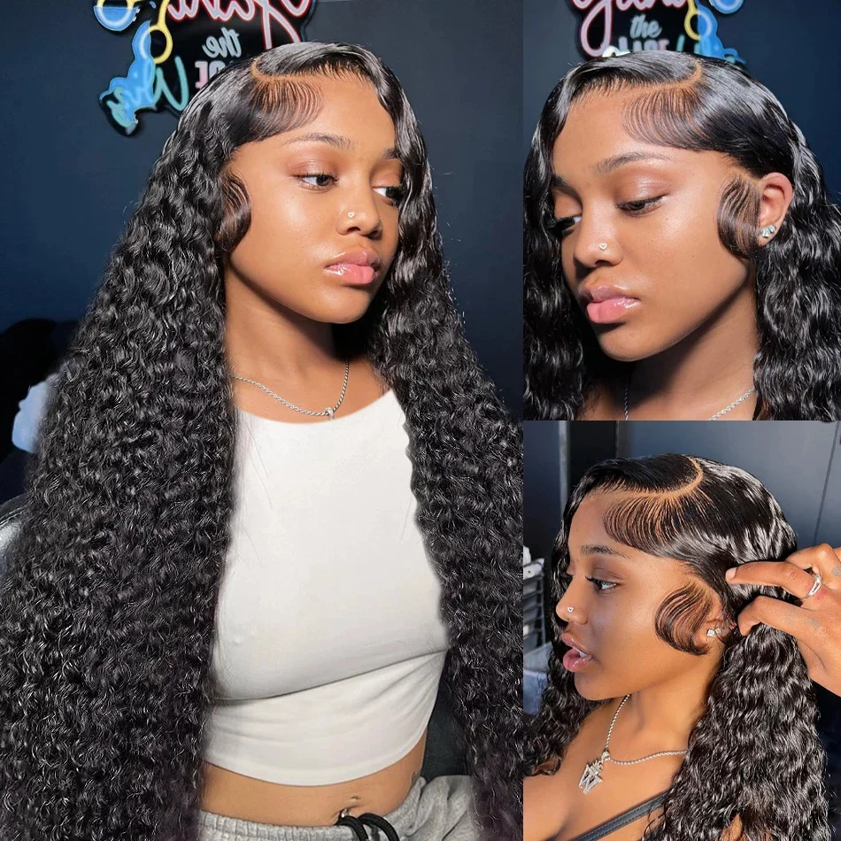30 40 Inch 13x6 Deep Wave Hd Lace Frontal Wigs Human Hair curly wigs Water Wave 13x4 360 Lace Front Wig For Black Women Wig
30 40 Inch 13x6 Deep Wave Hd Lace Frontal Wigs Human Hair curly wigs Water Wave 13x4 360 Lace Front Wig For Black Women Wig
