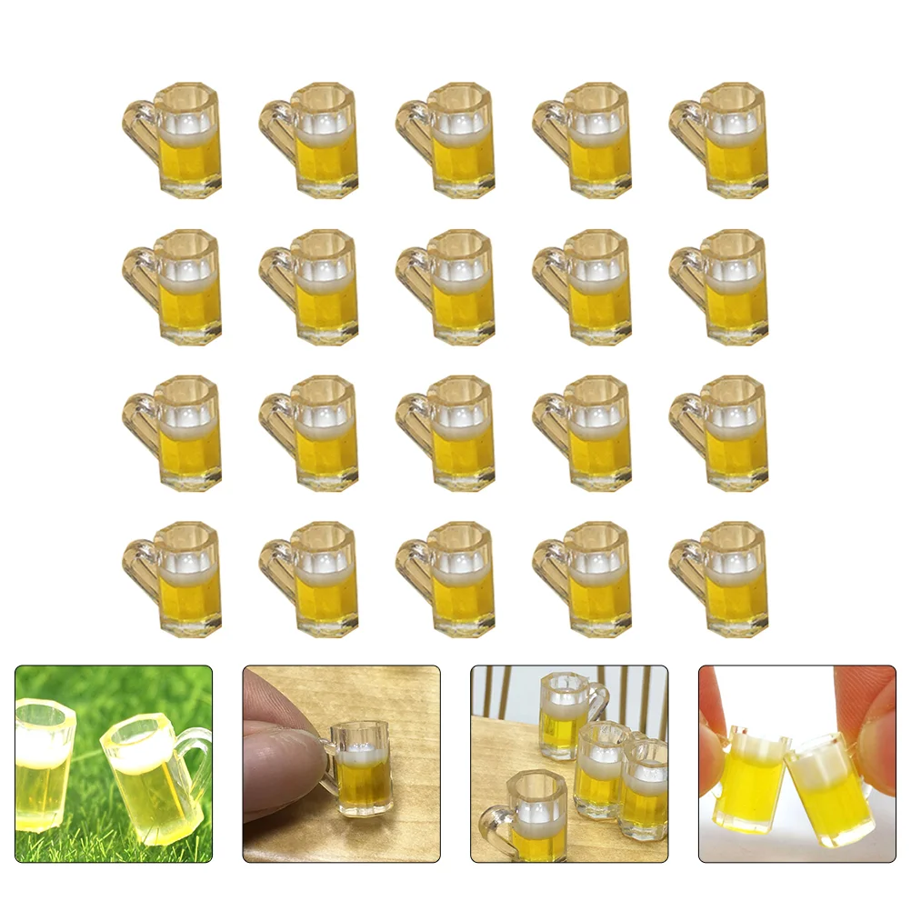 Mini Beer Mug Miniature Mugs Dollhouse Accessories Drinking Cups Small Resin Ornaments Decoration
Mini Beer Mug Miniature Mugs Dollhouse Accessories Drinking Cups Small Resin Ornaments Decoration
