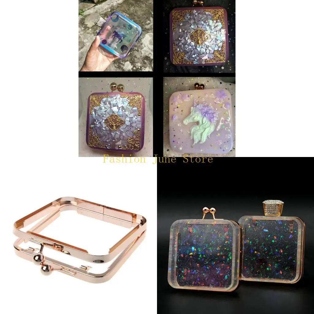 N5KA DIY Clear Dynamic Liquid Square Bag Silicone Mold Resin Casting Craft
N5KA DIY Clear Dynamic Liquid Square Bag Silicone Mold Resin Casting Craft