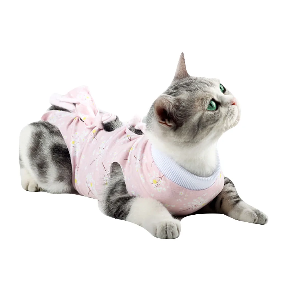 Postoperative Anti Licking Suit Cat Neuter Recovery Clothes Pet Cats Shirt Elastic Collar Soft Durable Breathable
Postoperative Anti Licking Suit Cat Neuter Recovery Clothes Pet Cats Shirt Elastic Collar Soft Durable Breathable