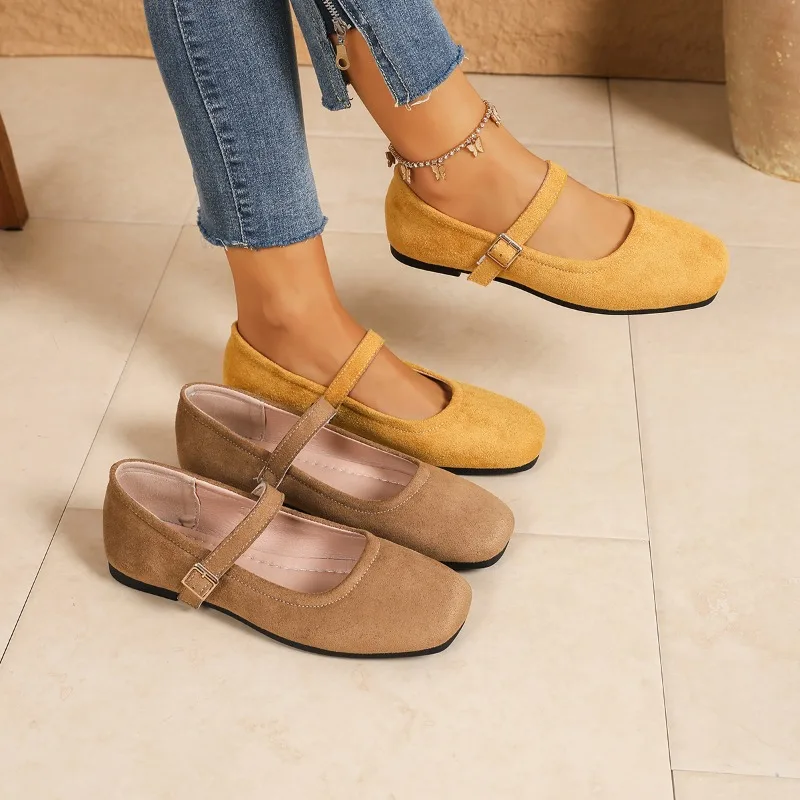 Women Flats Comfort Soft Sole Solid Color Round Head Shoes Spring Autumn Loafers Fashion Casual Lightweight Female Sneakers
Women Flats Comfort Soft Sole Solid Color Round Head Shoes Spring Autumn Loafers Fashion Casual Lightweight Female Sneakers