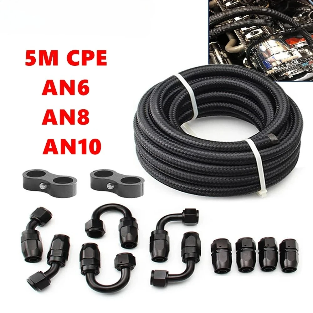 5M AN6/AN8/AN10 CPE Фитинги для масляного топлива Конец шланга 0 + 45 + 90 + 180 градусов Комплект адаптера для масла Плетеный масляный топливный шланг с зажимами
5M AN6/AN8/AN10 CPE Фитинги для масляного топлива Конец шланга 0 + 45 + 90 + 180 градусов Комплект адаптера для масла Плетеный масляный топливный шланг с зажимами