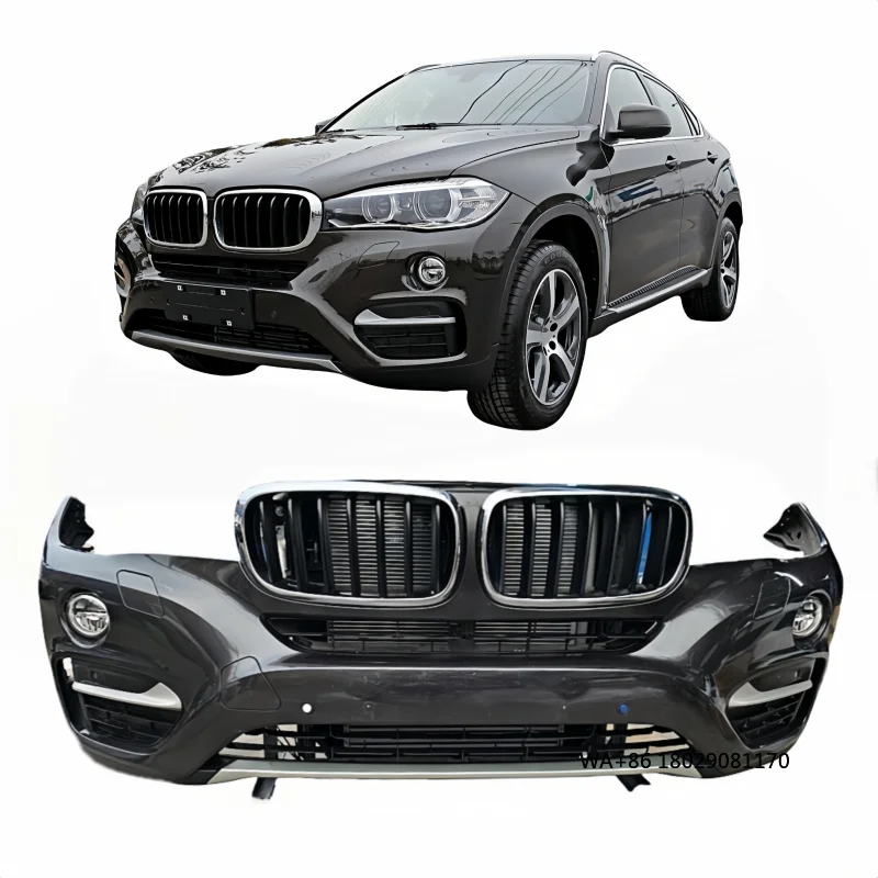 Комплект кузова, роскошный передний бампер Half Cat, полный комплект для -X6 F16, новые передние фонари XDrive35i XDrive50i
Комплект кузова, роскошный передний бампер Half Cat, полный комплект для -X6 F16, новые передние фонари XDrive35i XDrive50i