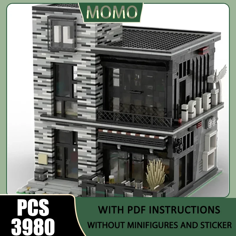 Moc Building Block Pub & restaurant Modular Model Technology Brick DIY Assembly High Difficulty Puzzle Assembly HolidayGift Toy
Moc Building Block Pub & restaurant Modular Model Technology Brick DIY Assembly High Difficulty Puzzle Assembly HolidayGift Toy