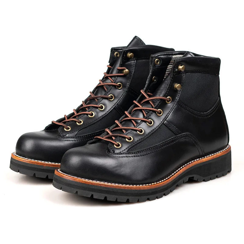 Durable Motorcycle Rugged Heritage Boots Vintage Oil Genuine Leather Punk For Men Cowhide Shoes
Durable Motorcycle Rugged Heritage Boots Vintage Oil Genuine Leather Punk For Men Cowhide Shoes