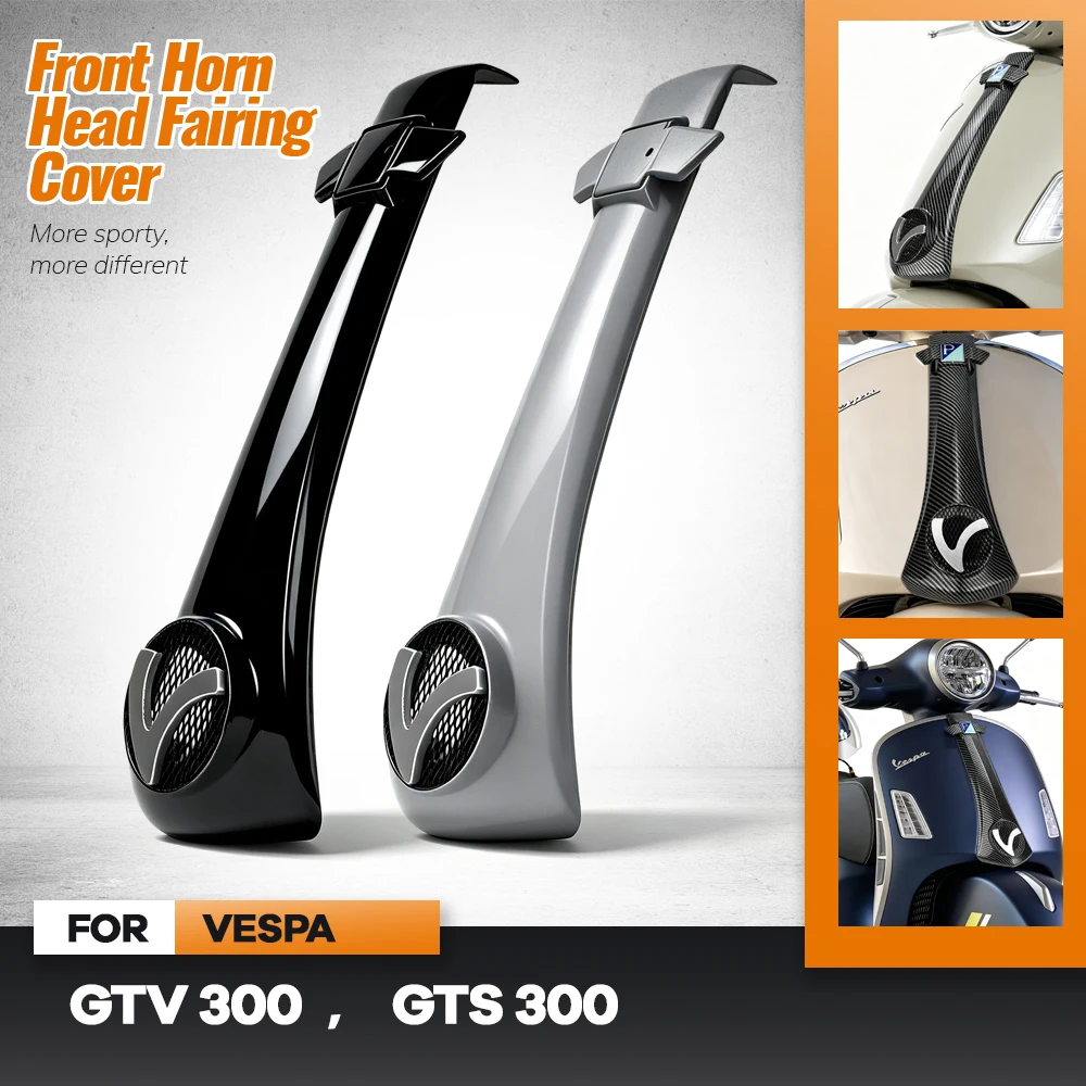 For Vespa GTV300 GTS300 GTV 300 GTS 300 2019- Motorcycle Accessories Front Horn Head Fairing Cover
For Vespa GTV300 GTS300 GTV 300 GTS 300 2019- Motorcycle Accessories Front Horn Head Fairing Cover