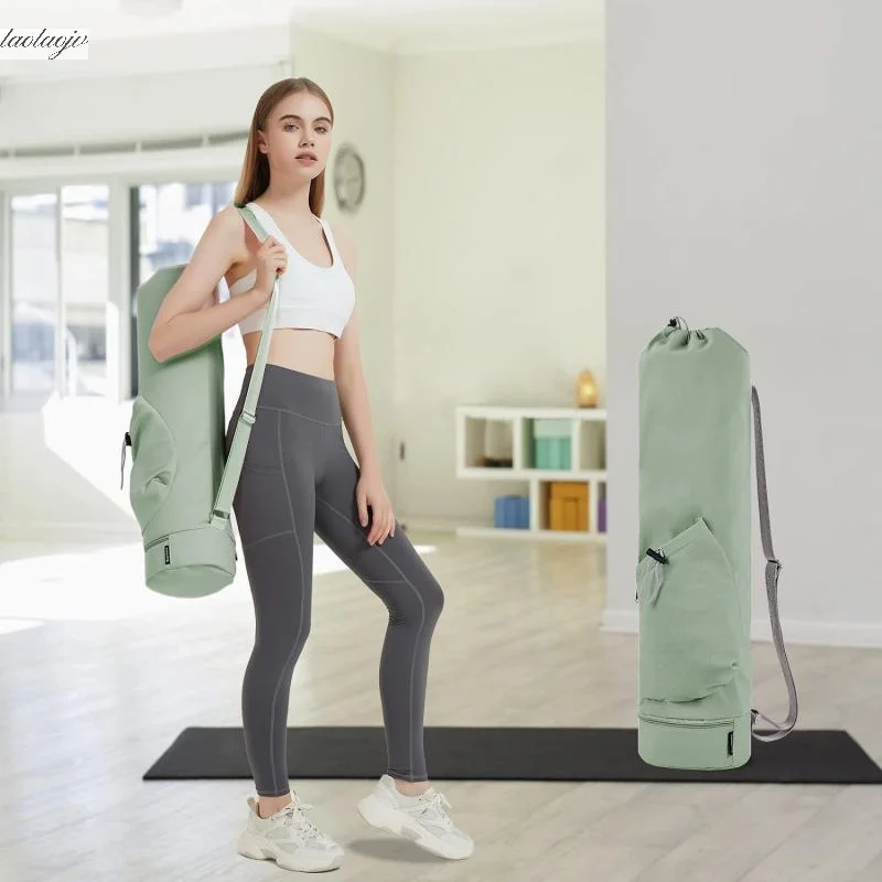 Large Capacity Exercise Yoga Mat Bag With Water Bottle Pocket And Bottom Wet Bag Sports Yoga Mat With Adjustable Shoulder Strap
Large Capacity Exercise Yoga Mat Bag With Water Bottle Pocket And Bottom Wet Bag Sports Yoga Mat With Adjustable Shoulder Strap