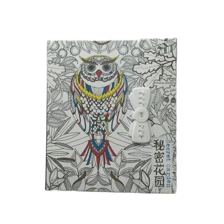 New 1Pc Secret Garden art adult coloring books For Adults Children Secret Garden notebook with Lock
New 1Pc Secret Garden art adult coloring books For Adults Children Secret Garden notebook with Lock