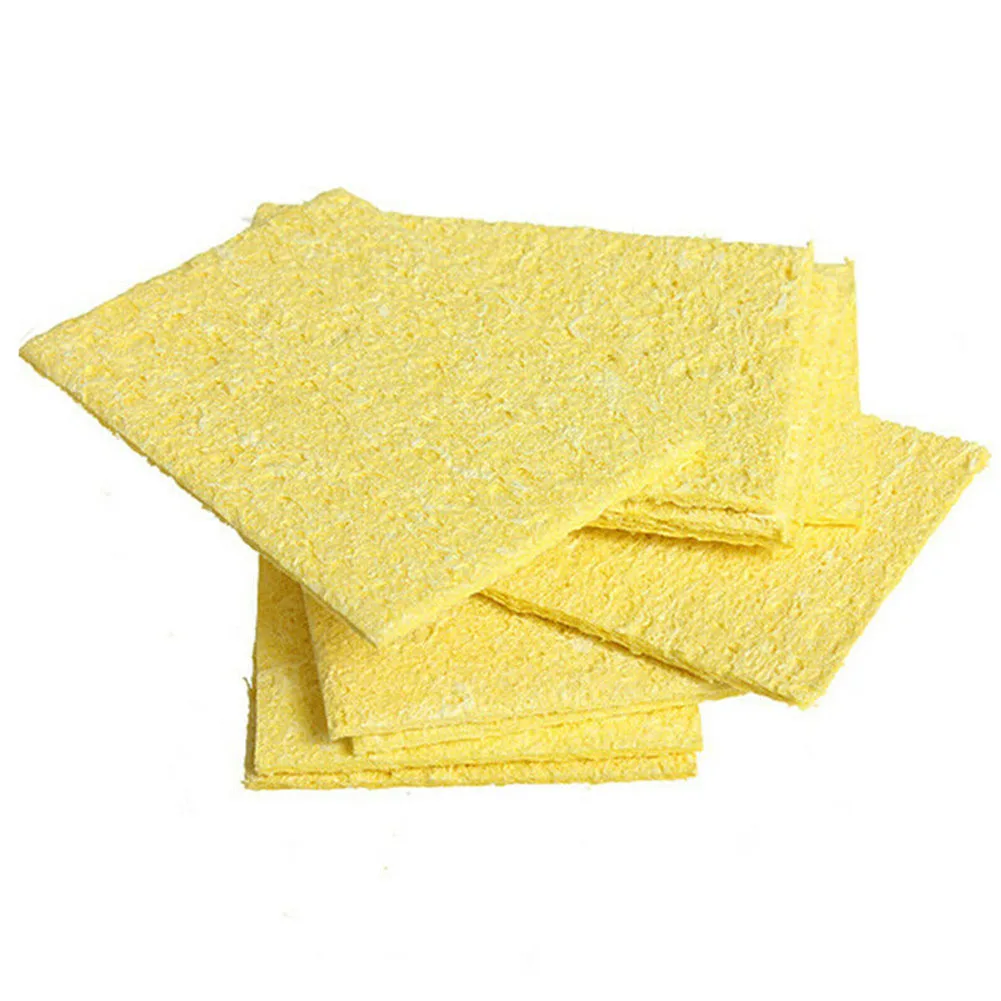 100pcs Replacement Sponge For Pads for Soldering Iron Tips to Help Remove Solder and Maintain Clean PCB Components 
100pcs Replacement Sponge For Pads for Soldering Iron Tips to Help Remove Solder and Maintain Clean PCB Components