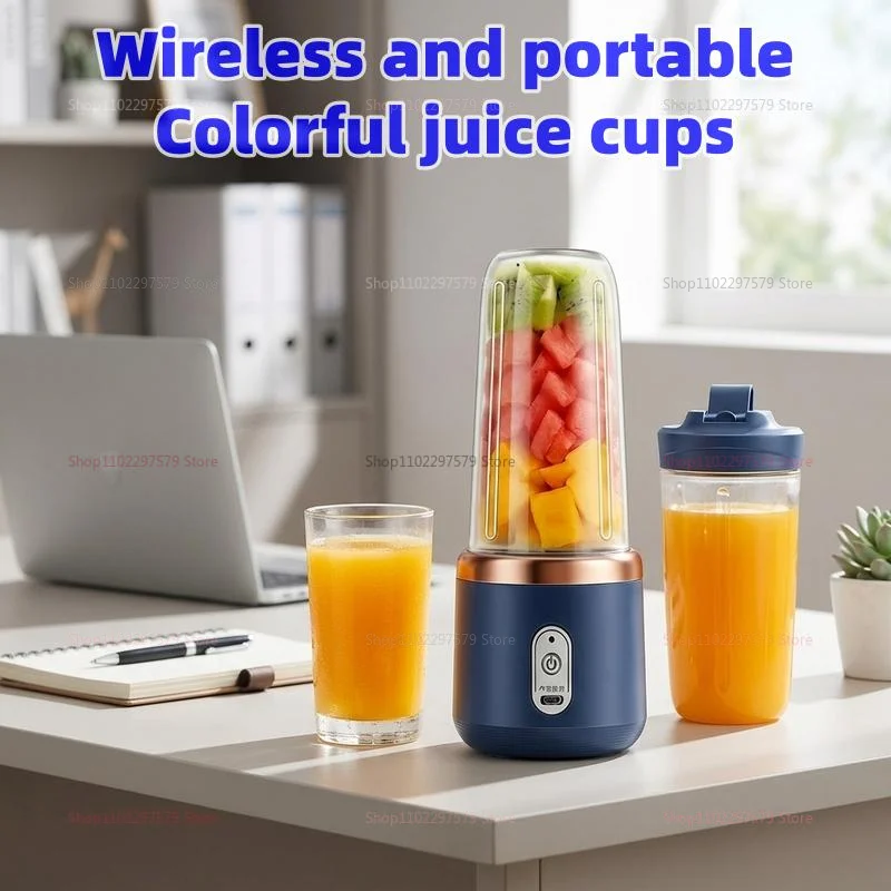 Double Cup Portable Blender USB Juicer for Smoothies Milkshakes Fruit Juices Compact Food Processor USB 6 Blades Orange Juicer
Double Cup Portable Blender USB Juicer for Smoothies Milkshakes Fruit Juices Compact Food Processor USB 6 Blades Orange Juicer