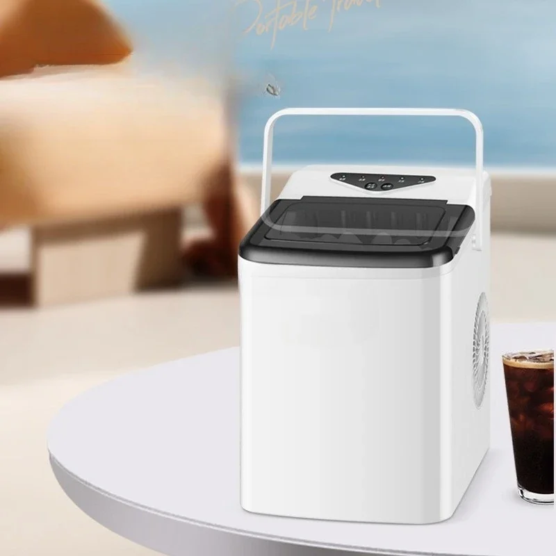 Ice machine small household, dormitory outdoor, student mini automatic ice maker, copper tube air cooling low power
Ice machine small household, dormitory outdoor, student mini automatic ice maker, copper tube air cooling low power