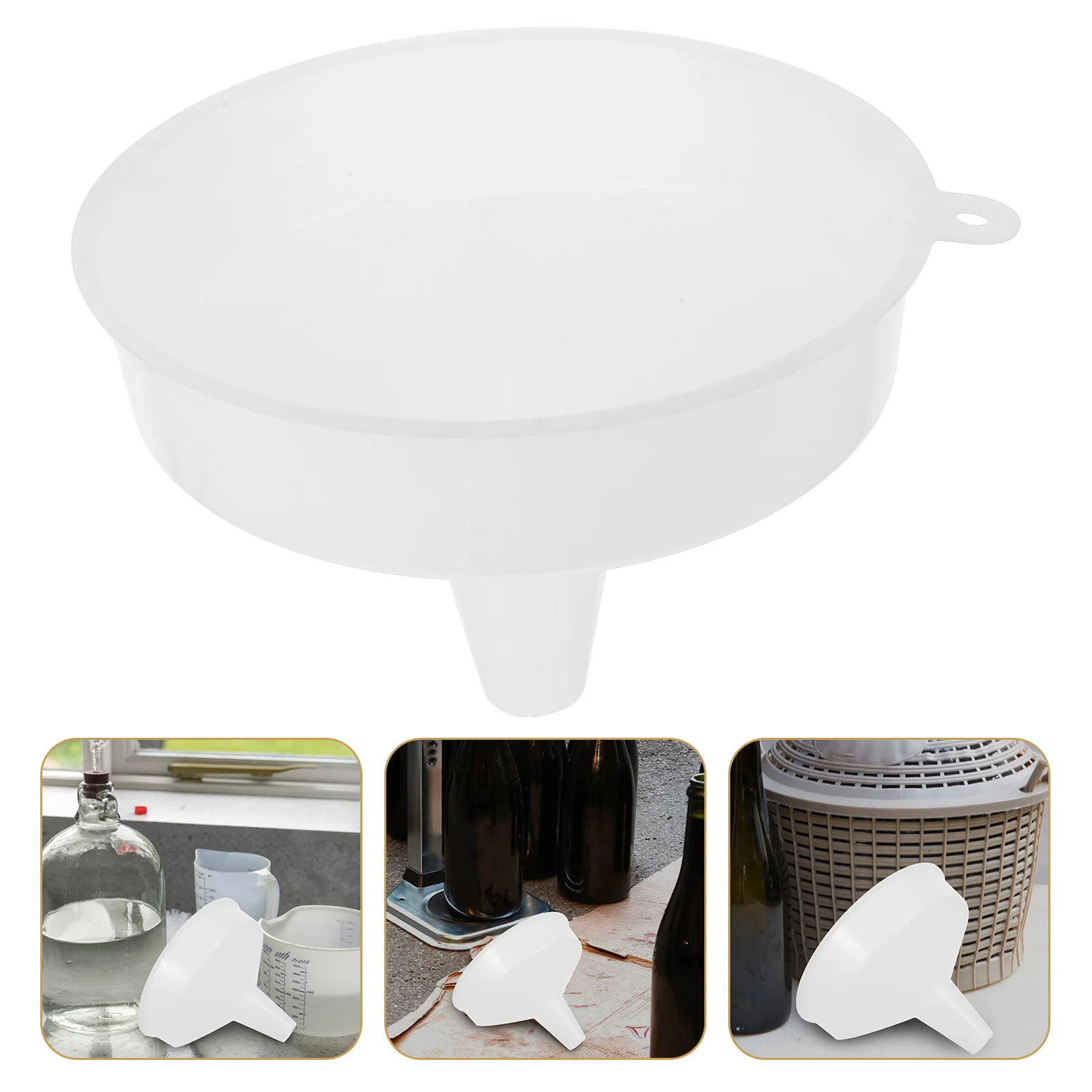 Wide Mouth Versatile Funnel Canning Funnels For Kitchen Use Food Grade Plastic Cooking Funnel For Filling Bottles And Bags
Wide Mouth Versatile Funnel Canning Funnels For Kitchen Use Food Grade Plastic Cooking Funnel For Filling Bottles And Bags