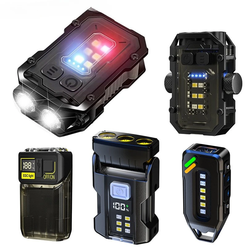 New Keychain Flashlight Type-C Rechargeable Outdoor High Brightness Dual Light Mini Torch
New Keychain Flashlight Type-C Rechargeable Outdoor High Brightness Dual Light Mini Torch