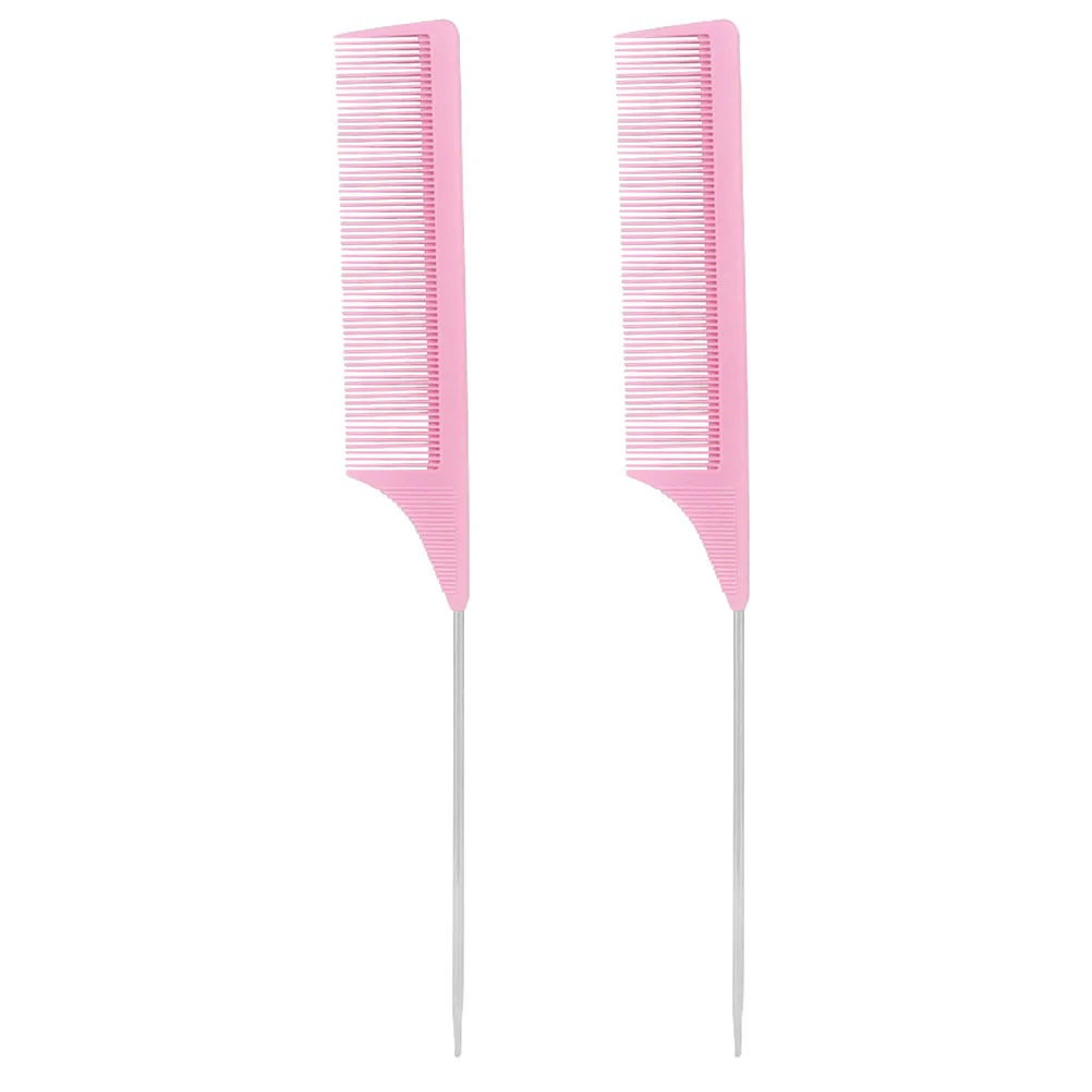 2 pcs Stainless Steel Tail Professional Hair Styling Tool Durable Lightweight Salon Barber Kit Accessory Hairdressing
2 pcs Stainless Steel Tail Professional Hair Styling Tool Durable Lightweight Salon Barber Kit Accessory Hairdressing