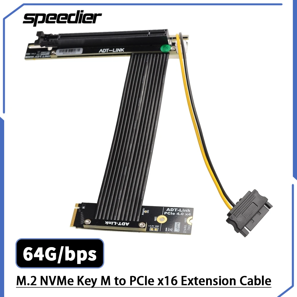 Райзер M.2 NVMe к PCI Express 4,0x16, удлинитель, перемычка для графических карт GPU, видеокарт с кабелем питания 4P Sata, 64 ГБ/Bps PCI-e 16x
Райзер M.2 NVMe к PCI Express 4,0x16, удлинитель, перемычка для графических карт GPU, видеокарт с кабелем питания 4P Sata, 64 ГБ/Bps PCI-e 16x
