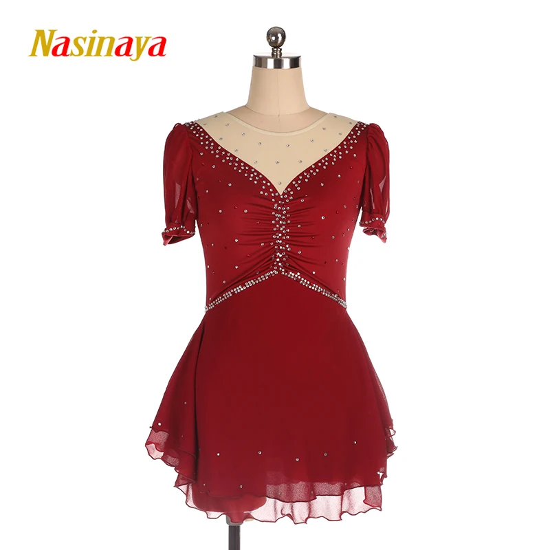 Nasinaya Figure Skating Dress Customized Competition Women's Children's Rhythmic Gymnastics Yellow Short Sleeve Performance
Nasinaya Figure Skating Dress Customized Competition Women's Children's Rhythmic Gymnastics Yellow Short Sleeve Performance