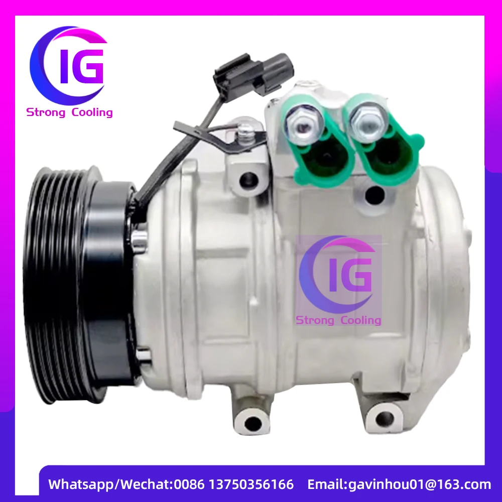 For 10PA17C AC Compressor Hyundai Tucson 2.7 Kia Sportage 2.7L V6 0K2KB61450 162502920K 977011D500 977012D600 977012E200
For 10PA17C AC Compressor Hyundai Tucson 2.7 Kia Sportage 2.7L V6 0K2KB61450 162502920K 977011D500 977012D600 977012E200