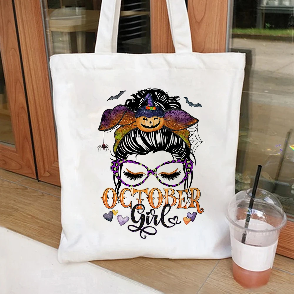 Halloween Girl Tote Bag Large Capacity Shopping Bags Harajuku Cartoon Female Shoulder Handbag Girl Handbags
Halloween Girl Tote Bag Large Capacity Shopping Bags Harajuku Cartoon Female Shoulder Handbag Girl Handbags