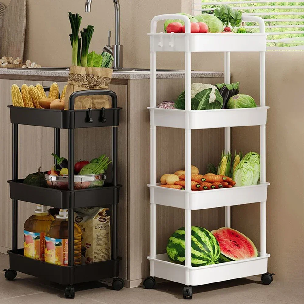 Household Cart Floor Storage Rack, Multi-Functional Kitchen Storage Cart, Movable Storage With Wheels, Multi-Scene Application
Household Cart Floor Storage Rack, Multi-Functional Kitchen Storage Cart, Movable Storage With Wheels, Multi-Scene Application