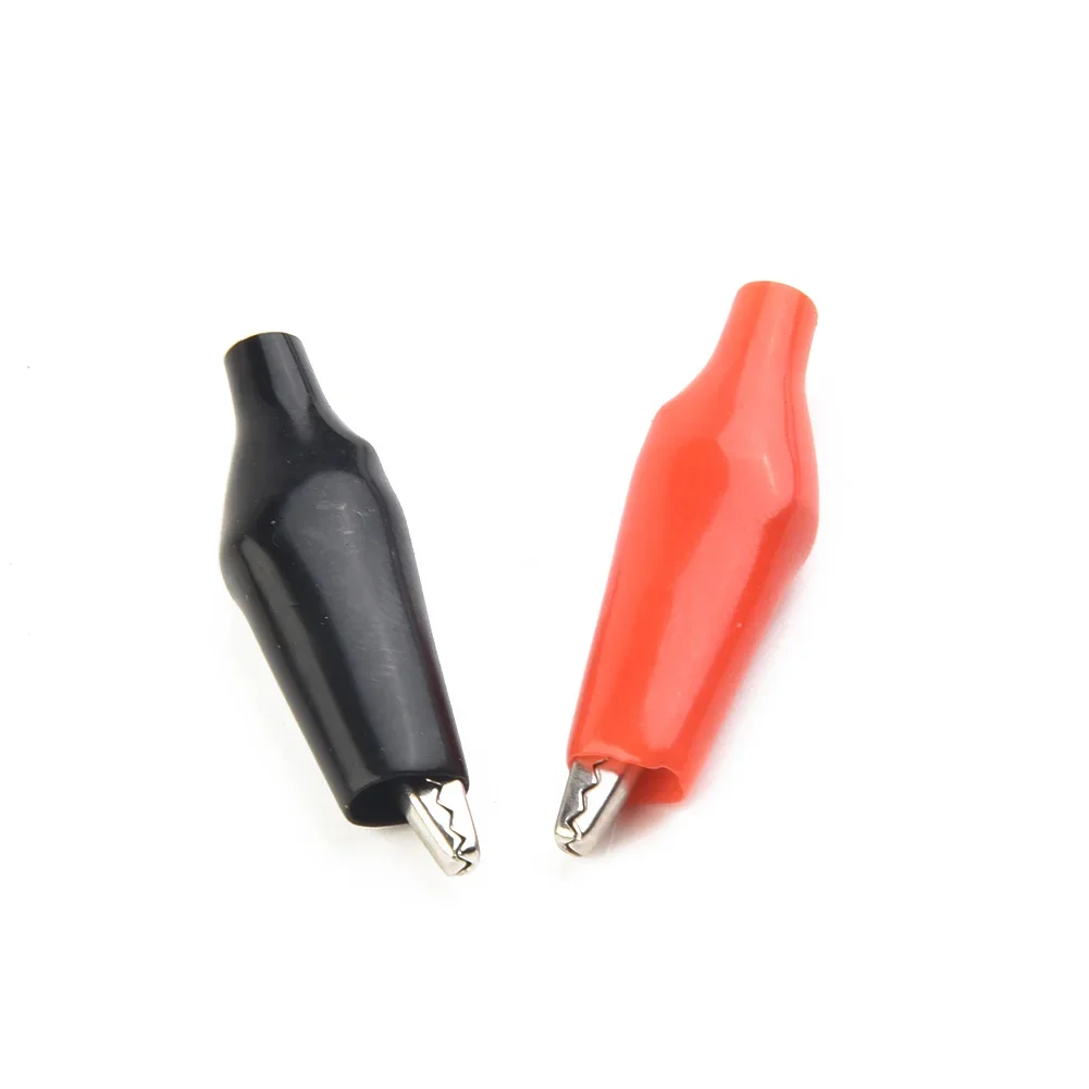 Black/Red Alligator Clips Coating Crocodile Electrical Clamp Equipment Jumper Plastic Set Soft Tools Industrial
Black/Red Alligator Clips Coating Crocodile Electrical Clamp Equipment Jumper Plastic Set Soft Tools Industrial