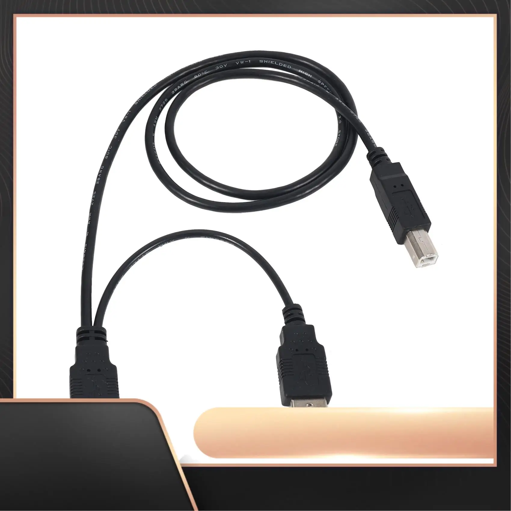 Двойной кабель USB 2.0 «папа» — стандартный Y-образный кабель B «папа» 80 см для принтера, сканера и внешнего жесткого диска
Двойной кабель USB 2.0 «папа» — стандартный Y-образный кабель B «папа» 80 см для принтера, сканера и внешнего жесткого диска