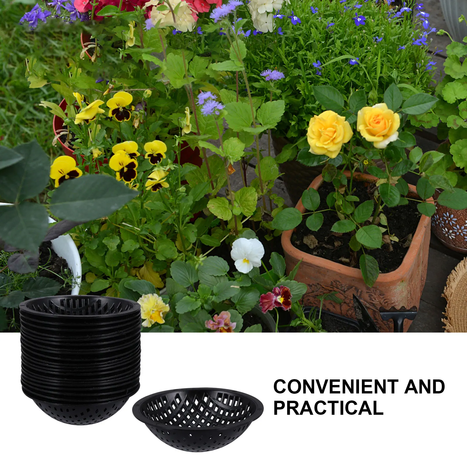 20 Pcs Flowerpot Mesh Pads Bonsai Bottom Grid Breathable Hydrophobic Plastic Prevent Soil Leakage Increase Air Permeability
20 Pcs Flowerpot Mesh Pads Bonsai Bottom Grid Breathable Hydrophobic Plastic Prevent Soil Leakage Increase Air Permeability