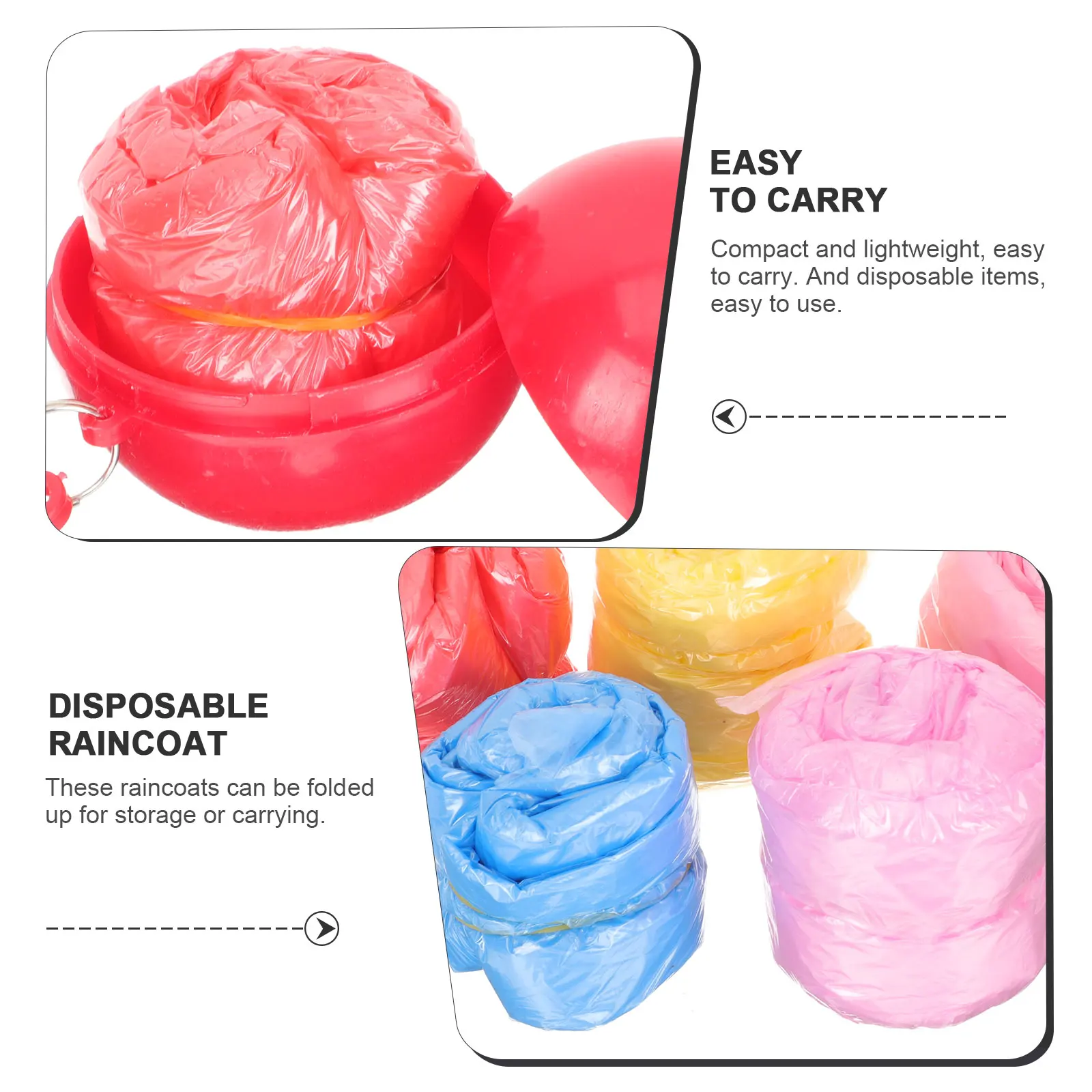 5pcs Portable Waterproof Raincoat Compact Lightweight Poncho For Outdoor Sports Rain Travel Fishing Ball Case Storage
5pcs Portable Waterproof Raincoat Compact Lightweight Poncho For Outdoor Sports Rain Travel Fishing Ball Case Storage
