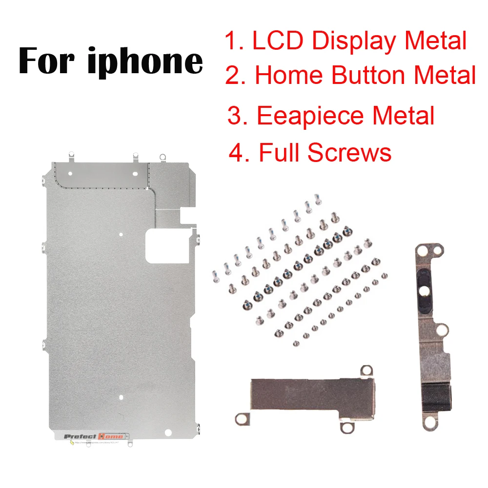 Pop 1set For IPhone 5S SE 6 7 8 PLUS LCD Screen Holder Inner Metal Plate + Home Button Metal + Earpiece Metal Cover Bracket Part
Pop 1set For IPhone 5S SE 6 7 8 PLUS LCD Screen Holder Inner Metal Plate + Home Button Metal + Earpiece Metal Cover Bracket Part