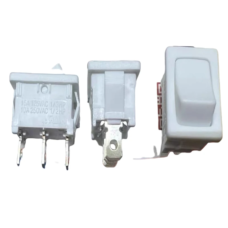 1pcs/lots U.S.A. C&K DA101J11S115QF Small Boat Switch 3-pin 2-speed 10A Warp Power Button 15*21
1pcs/lots U.S.A. C&K DA101J11S115QF Small Boat Switch 3-pin 2-speed 10A Warp Power Button 15*21