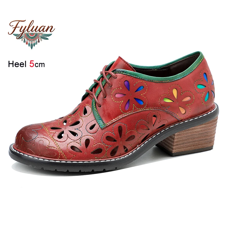 Fashion Spring Summer Red Women's Shoes Chunky Heels 5cm Lace Up Flowers Hollow Out Ladies Pumps Round Toe Bohemian Single Shoes
Fashion Spring Summer Red Women's Shoes Chunky Heels 5cm Lace Up Flowers Hollow Out Ladies Pumps Round Toe Bohemian Single Shoes