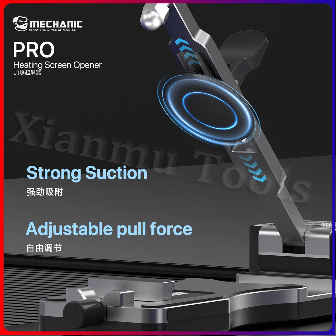 Механический нагреватель для экранов PRO с сильной адсорбцией и свободной регулировкой, точный контроль температуры от 0 до 150 градусов. ° С
Механический нагреватель для экранов PRO с сильной адсорбцией и свободной регулировкой, точный контроль температуры от 0 до 150 градусов. ° С